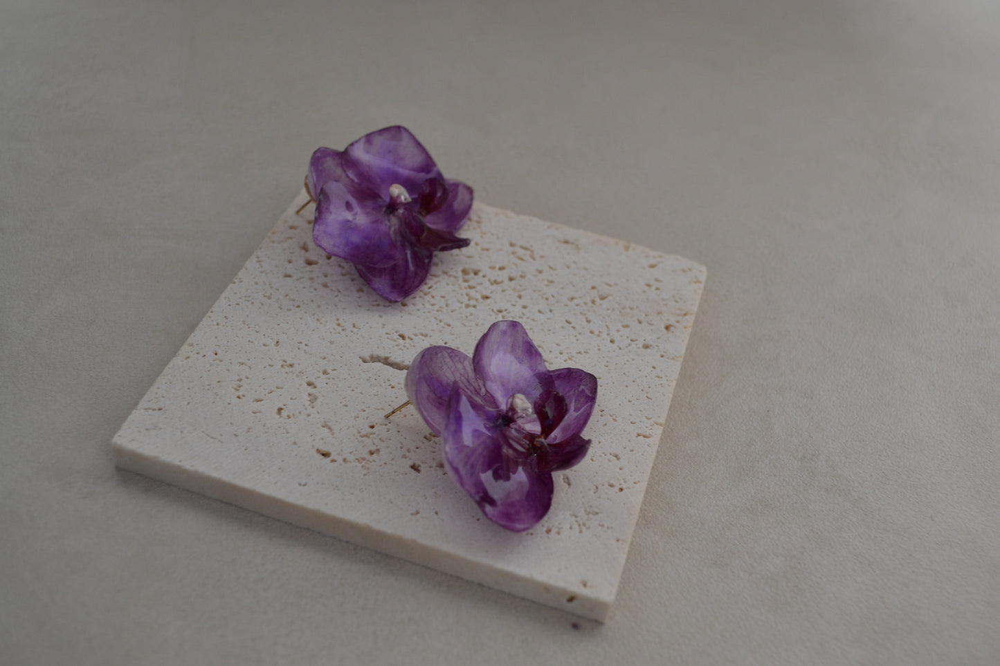 Cercei orhidee - Mister de toamnă