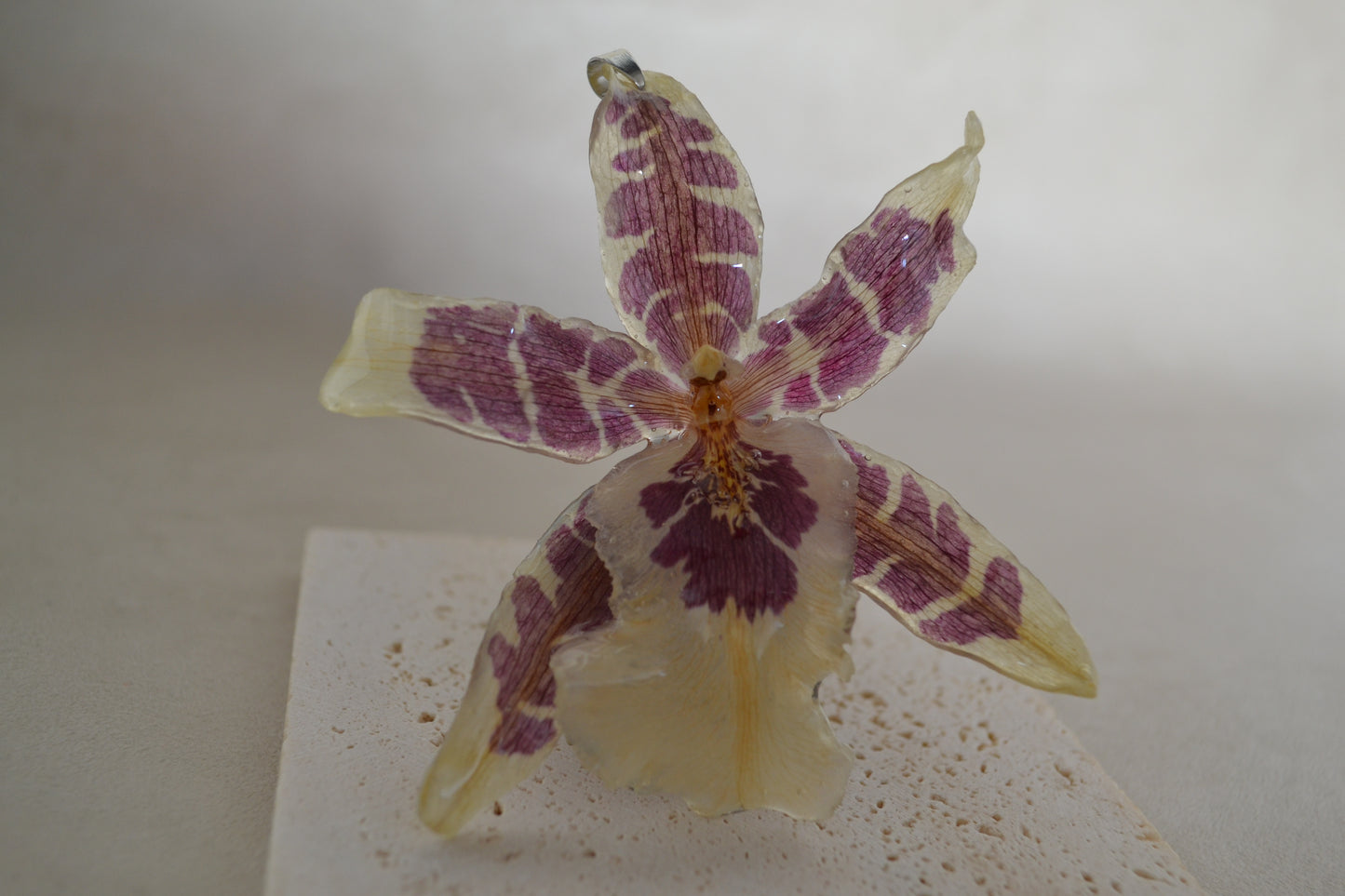 Pandantiv orhidee - Fior de toamnă