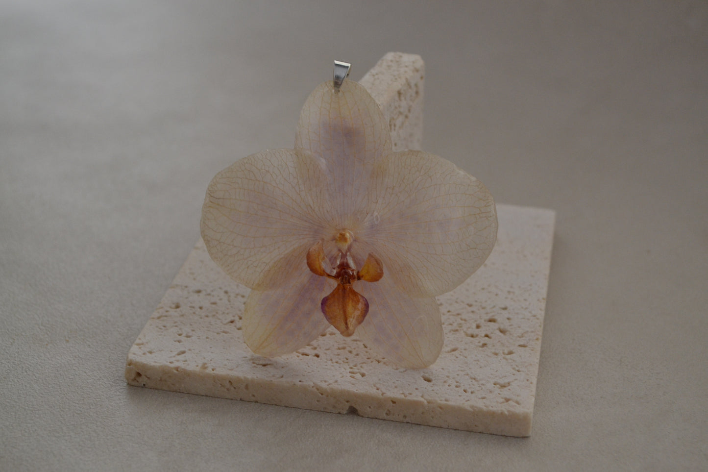 Pandantiv orhidee - Rasarit si apus