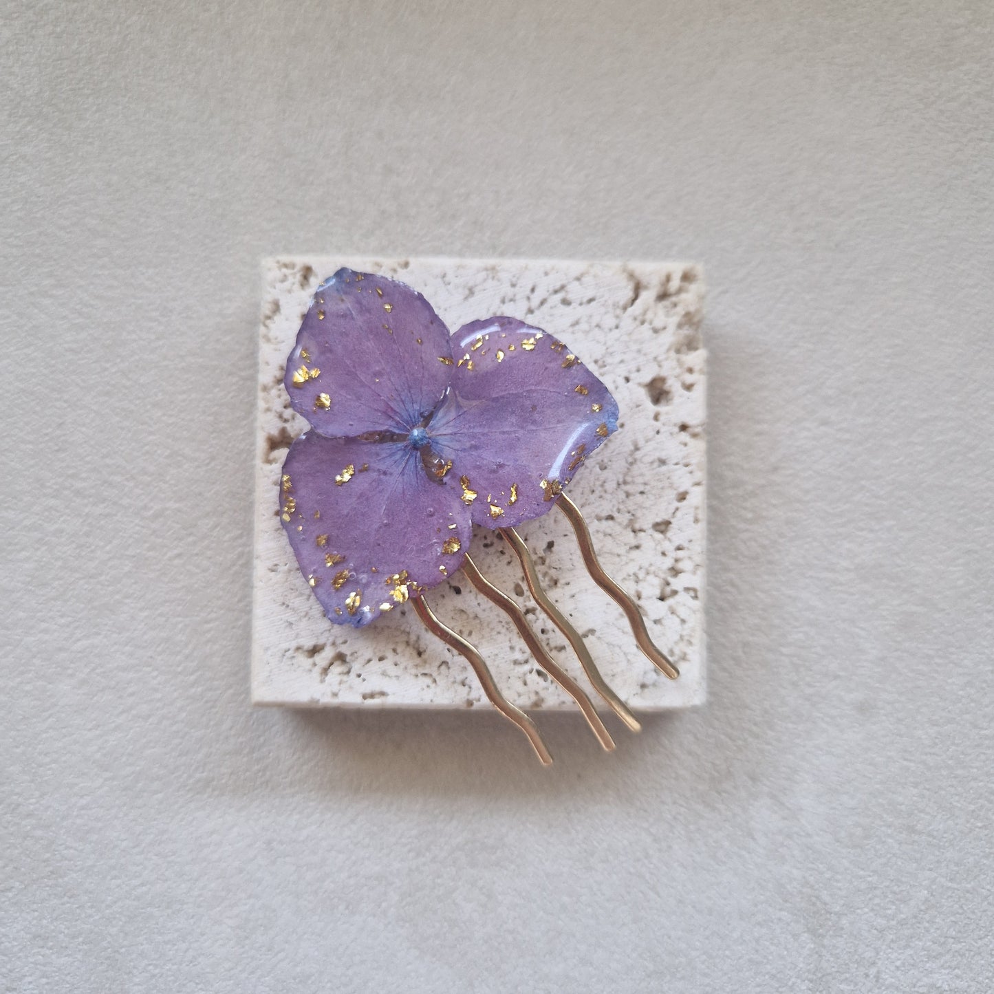 Accesoriu păr hortensie - Simplitatea naturii