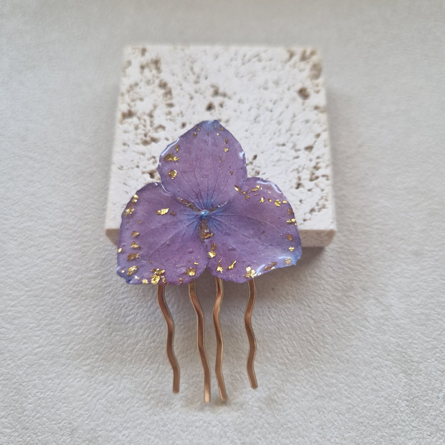 Accesoriu păr hortensie - Simplitatea naturii