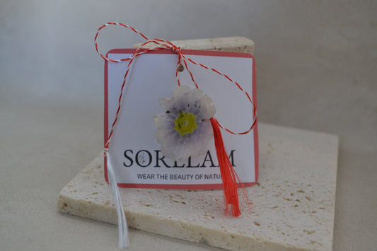 Broșă primula - Fragilitate