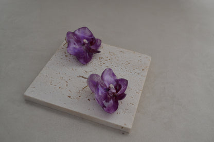 Cercei orhidee - Mister de toamnă