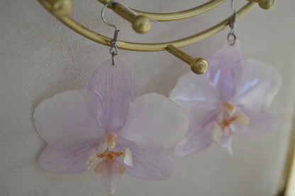 Cercei orhidee - Atemporal