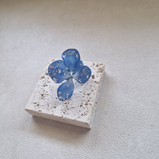 Inel hortensie - Povești din petale