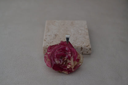 Pandantiv mini trandafir - Rose essence