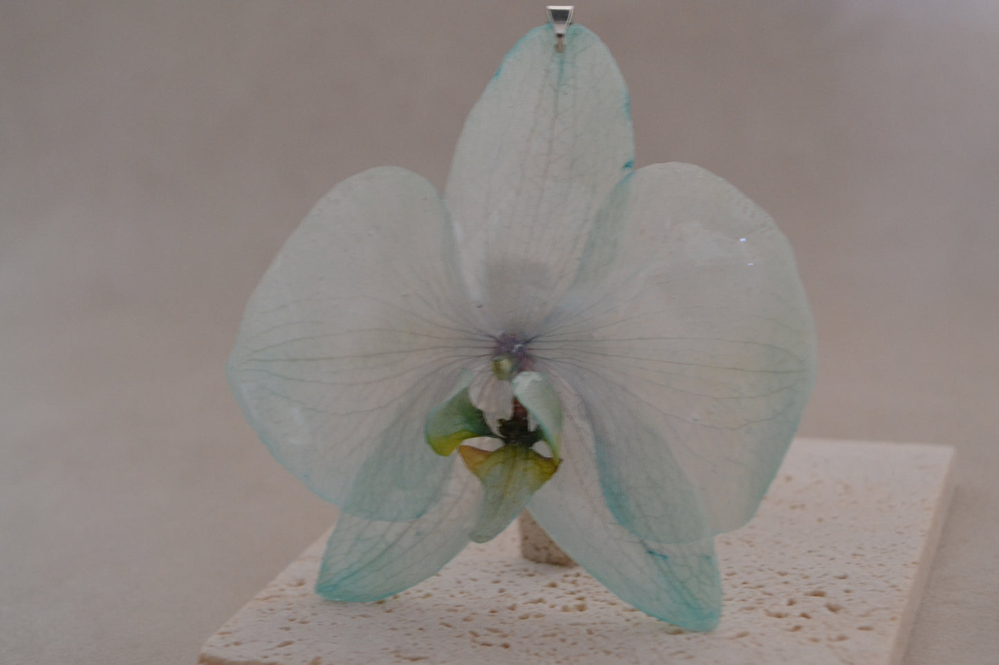 Pandantiv orhidee- Cu gandul la vara