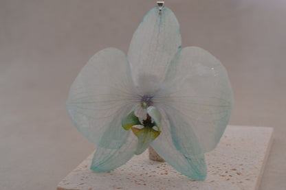 Pandantiv orhidee- Cu gandul la vara